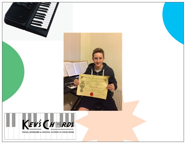 Keyboard diploma pass